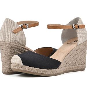 Women's Mamba Espadrille Wedge Sandal - Wide Width